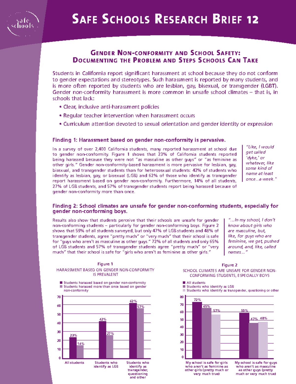 CSSC Research Brief 12 - 3! & %฀ 3# ( / / ,3฀ 2% 3 %! 2# (฀ 