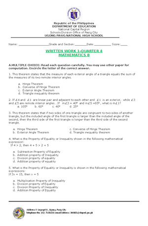 Worksheet for Mirrors and Lenses - Mirrors and Lenses Virtual Lab Name ...