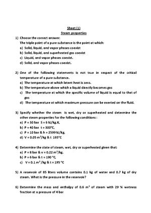 Chap 4 Steam Cycles pdf - Chapter IV STEAM CYCLES Simple Steam Power ...