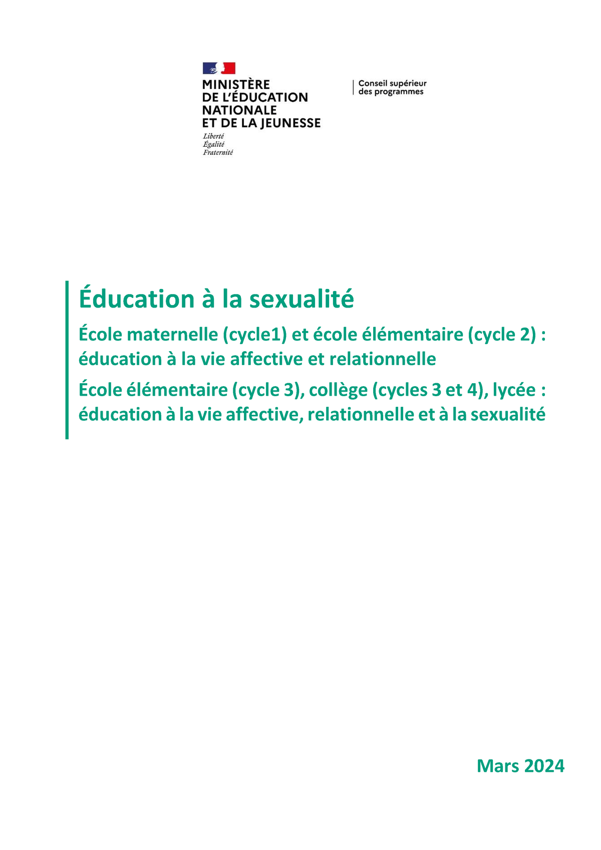 Education à La Vie Affective Et Sexuelle Selon âge Et Maturité Des Enfants Éducation à La 7297