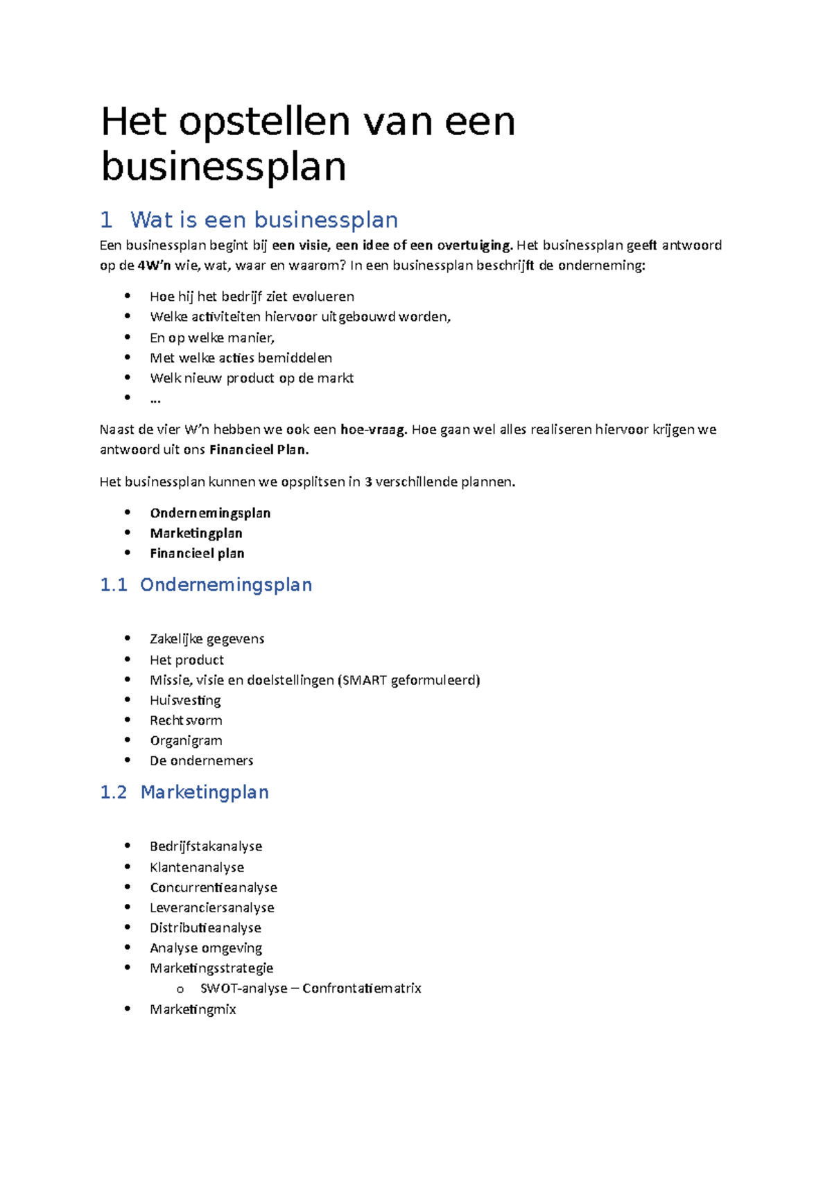 Samenvatting Financieel Management - Vives - Studocu