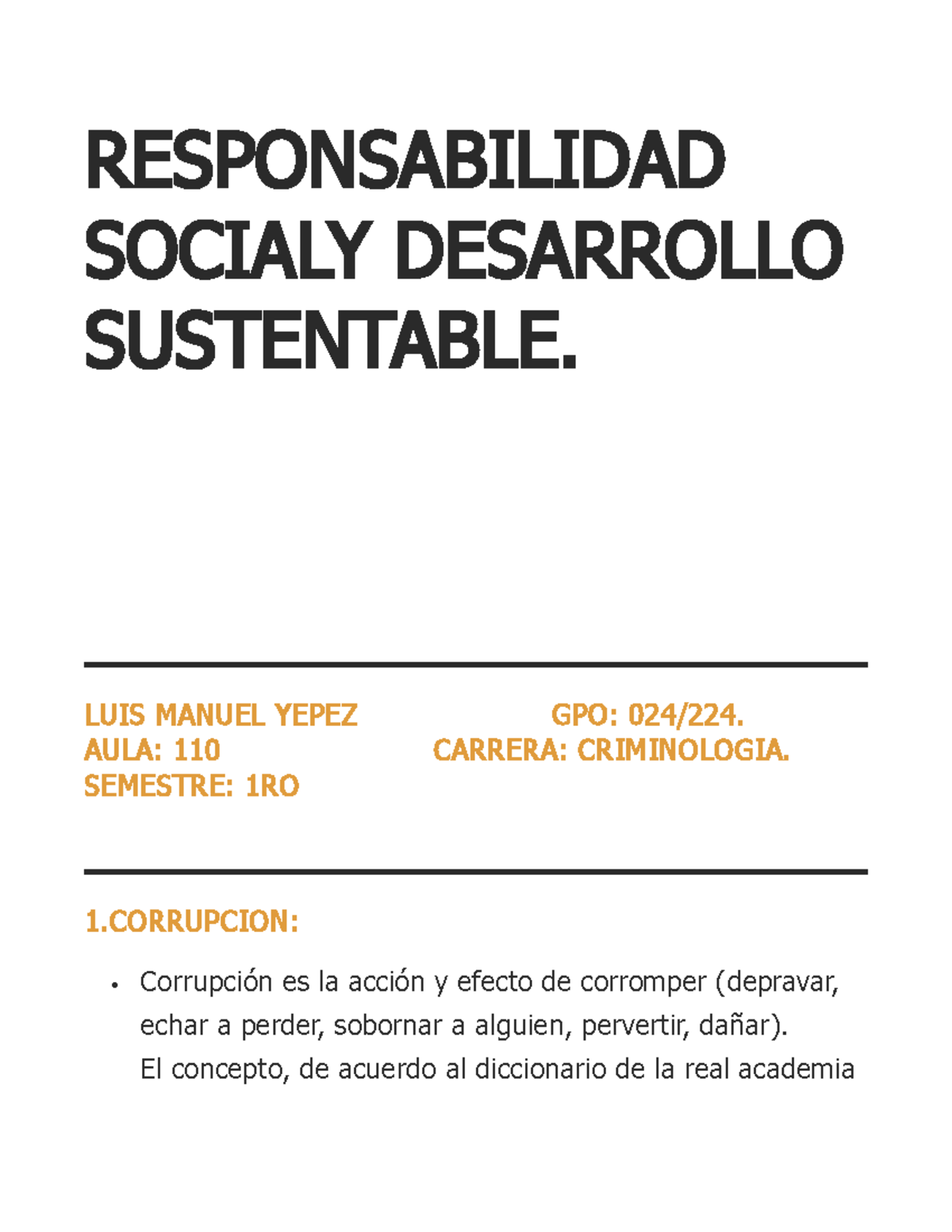 Responsabilidad Social Act1 Responsabilidad Socialy Desarrollo