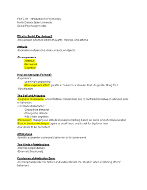 PSYC111 exam 3 notes - 10/5 - Exam 3 What is memory? Memory is the ...