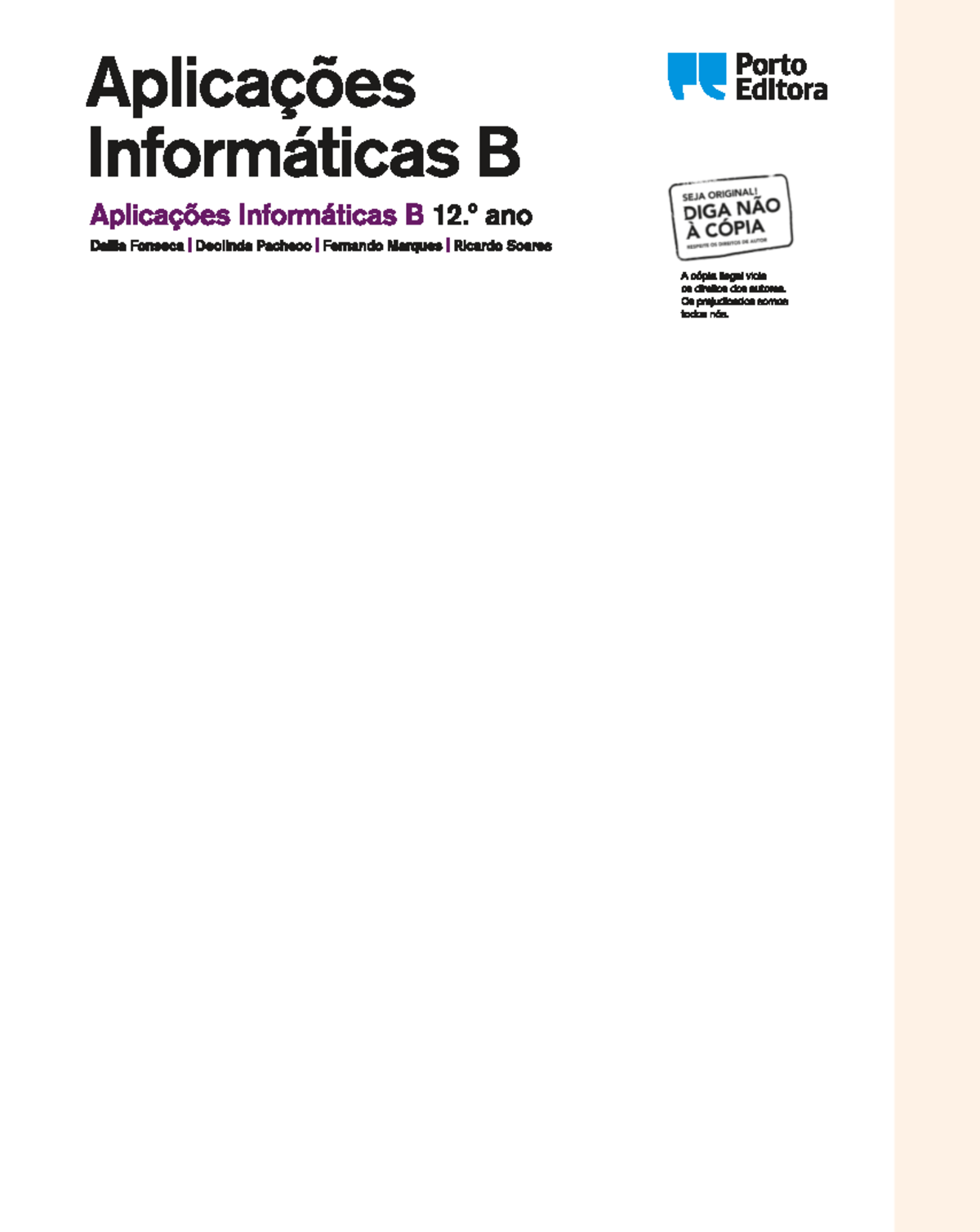 Aplicacoes Informaticas B - Aplicações Informáticas B - Studocu