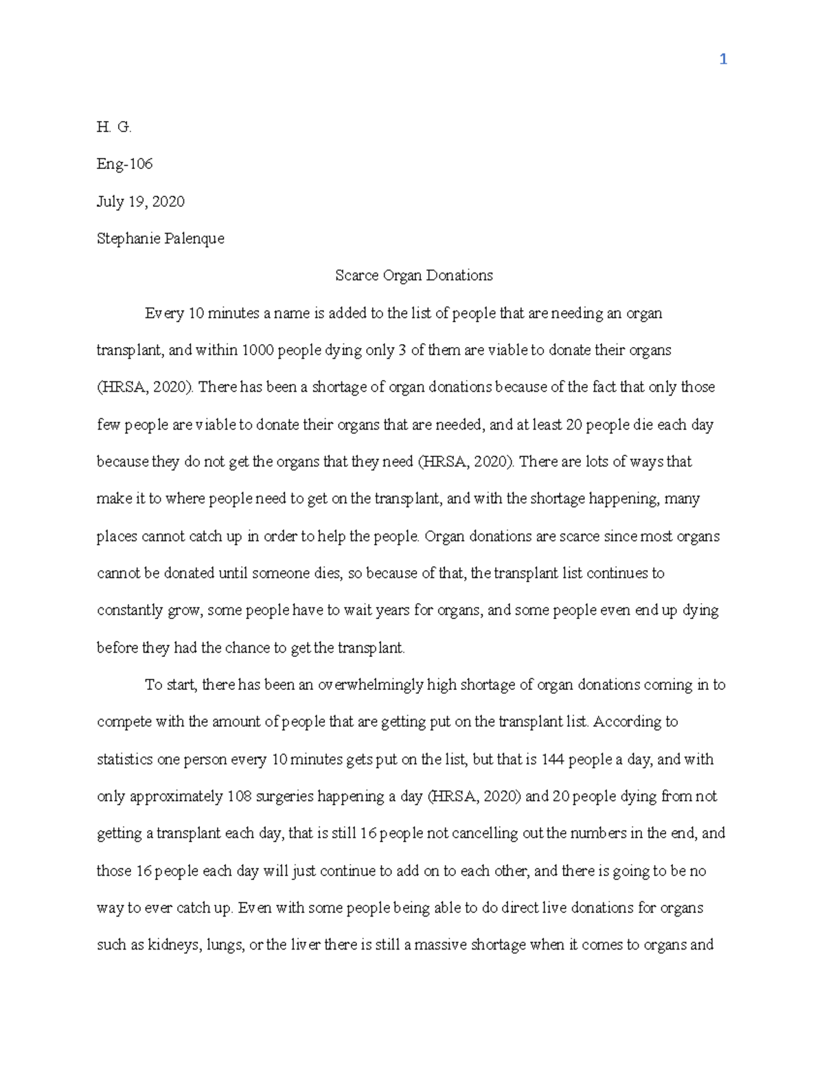 Peer review assignment for the definition argument essay image