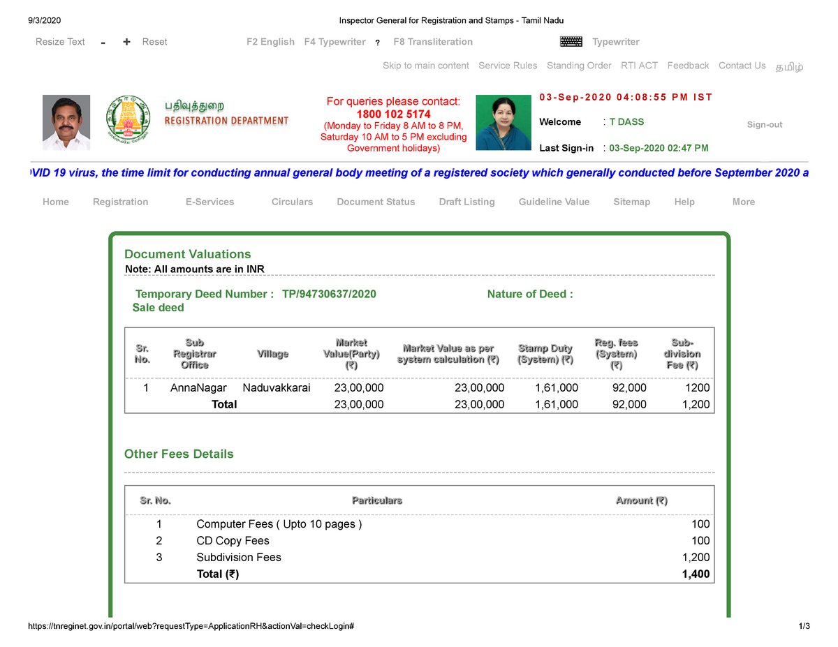 inspector-general-for-registration-and-stamps-tamil-nadu-studocu