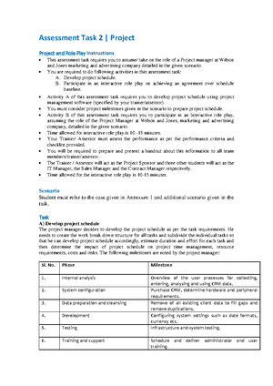Bsbops 502+-+Assessment+Task+2+v2 - Assessment Task 2 Manage business ...