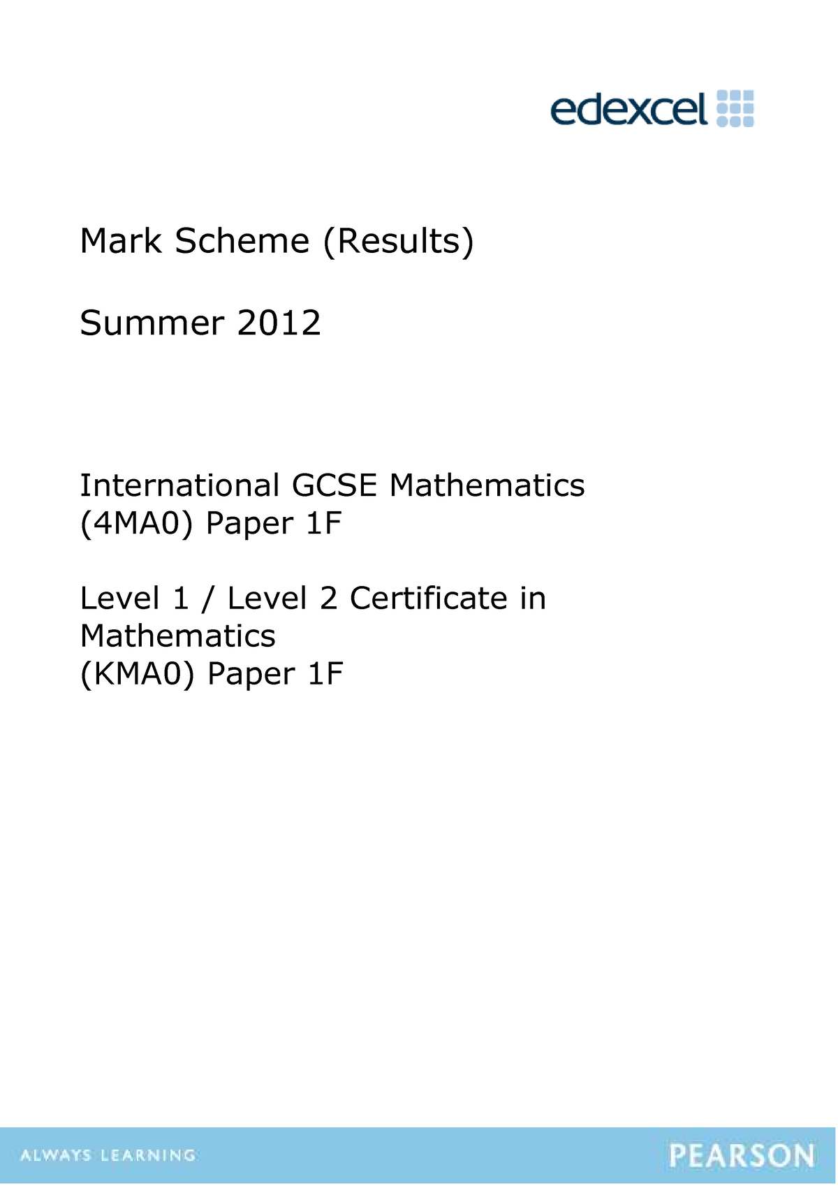 4ma0-1f-rms-2012-0823-mark-scheme-mark-scheme-results-summer-2012