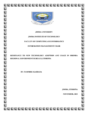 Advanced FA I Module - JIMMA UNIVERSITY COLLEGE OF BUSINESS & ECONOMICS ...