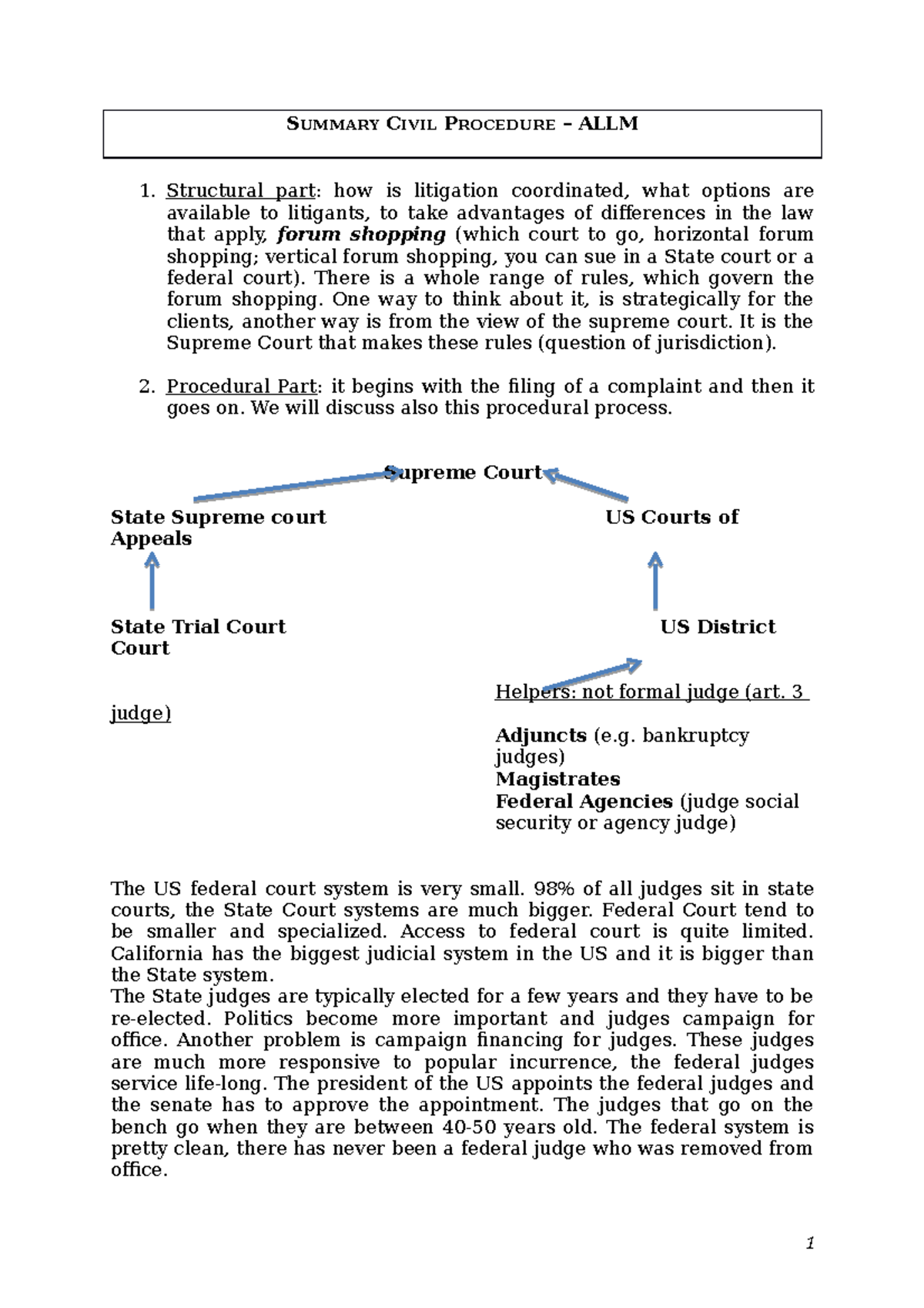 Subject Matter Jurisdiction Florida Statute