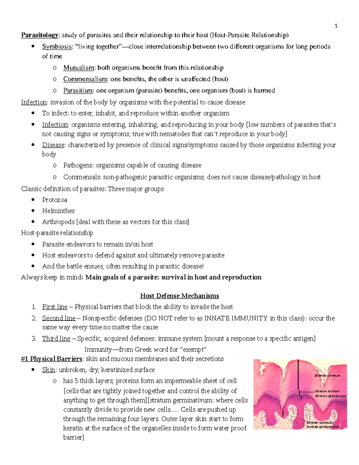 parasitology-exam-1-parasitology-study-of-parasites-and-their