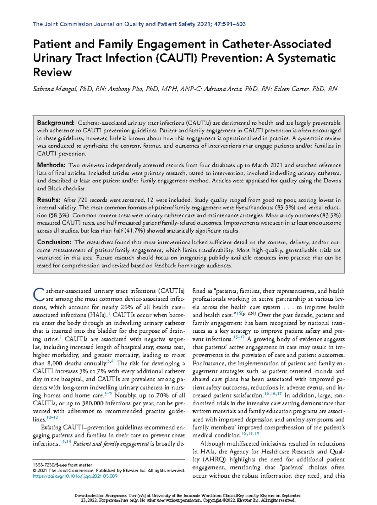 1-s2 - This Is Stuff - The Joint Commission Journal On Quality And ...