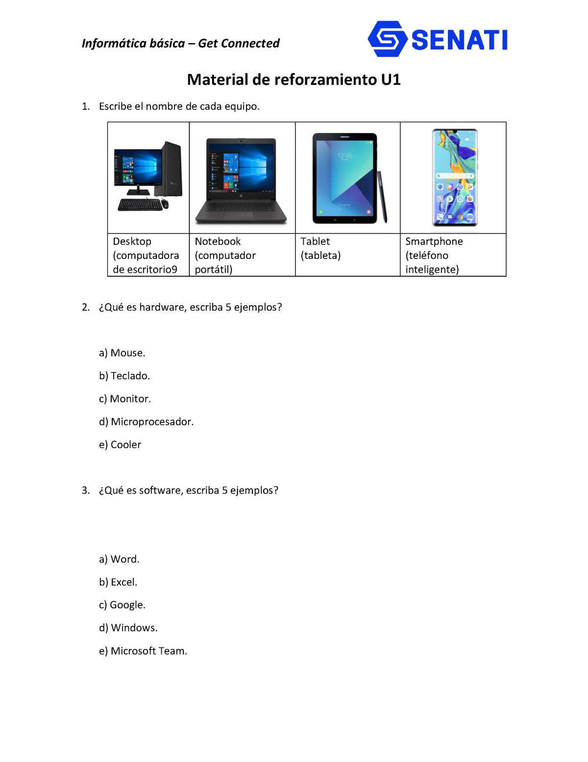 Informática Unidad 01 - Practica 1 Get Conected - Inform·tica B·sica ...