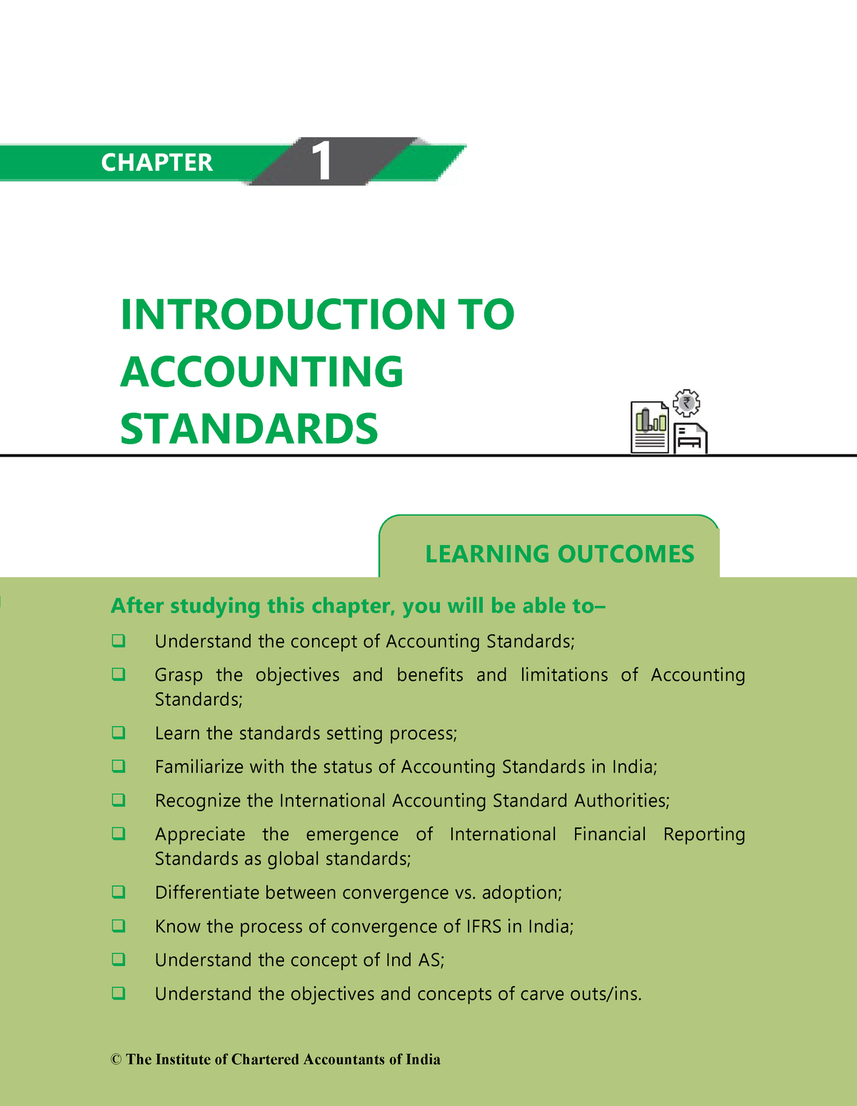 Chapter 1 Introduction To Accounting Standards - ####### 1. 1 LEARNING ...