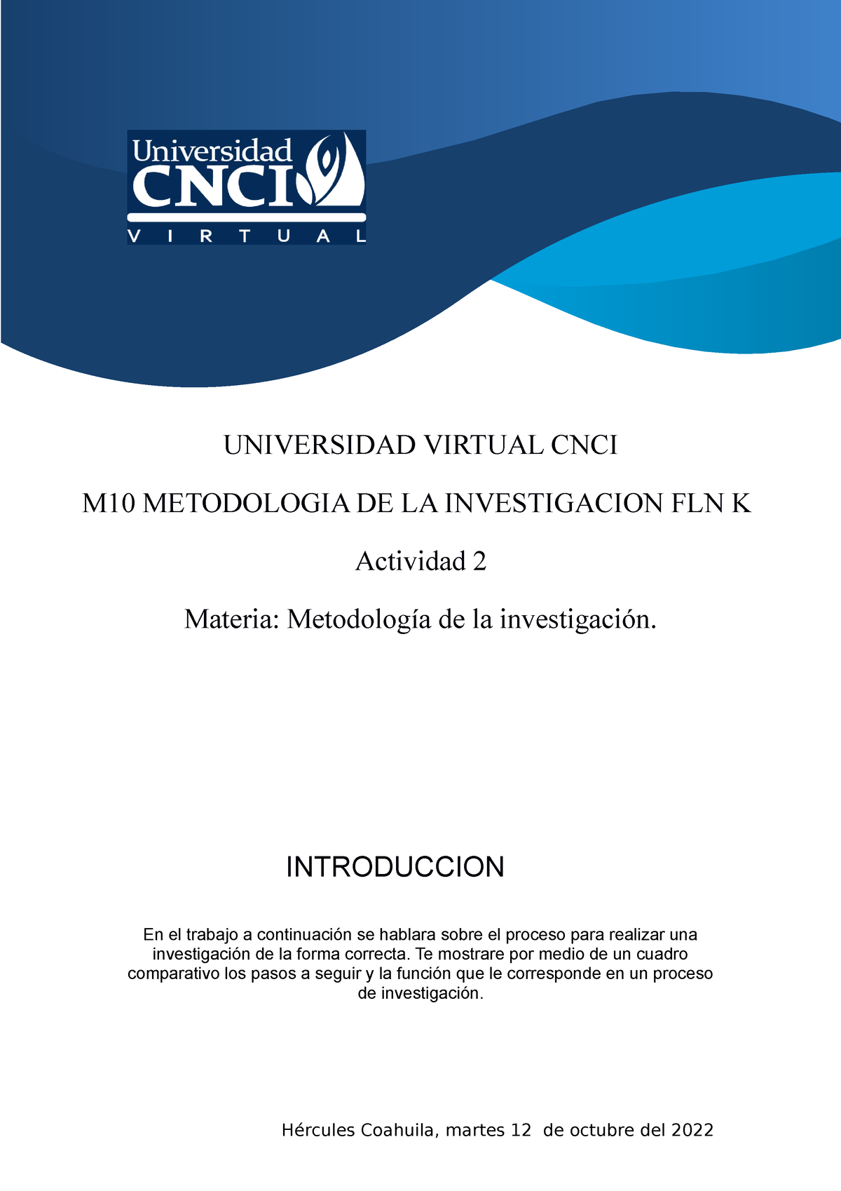 02.- Actividad 2 M10 Metodologia De La Investigacion FLN K ...