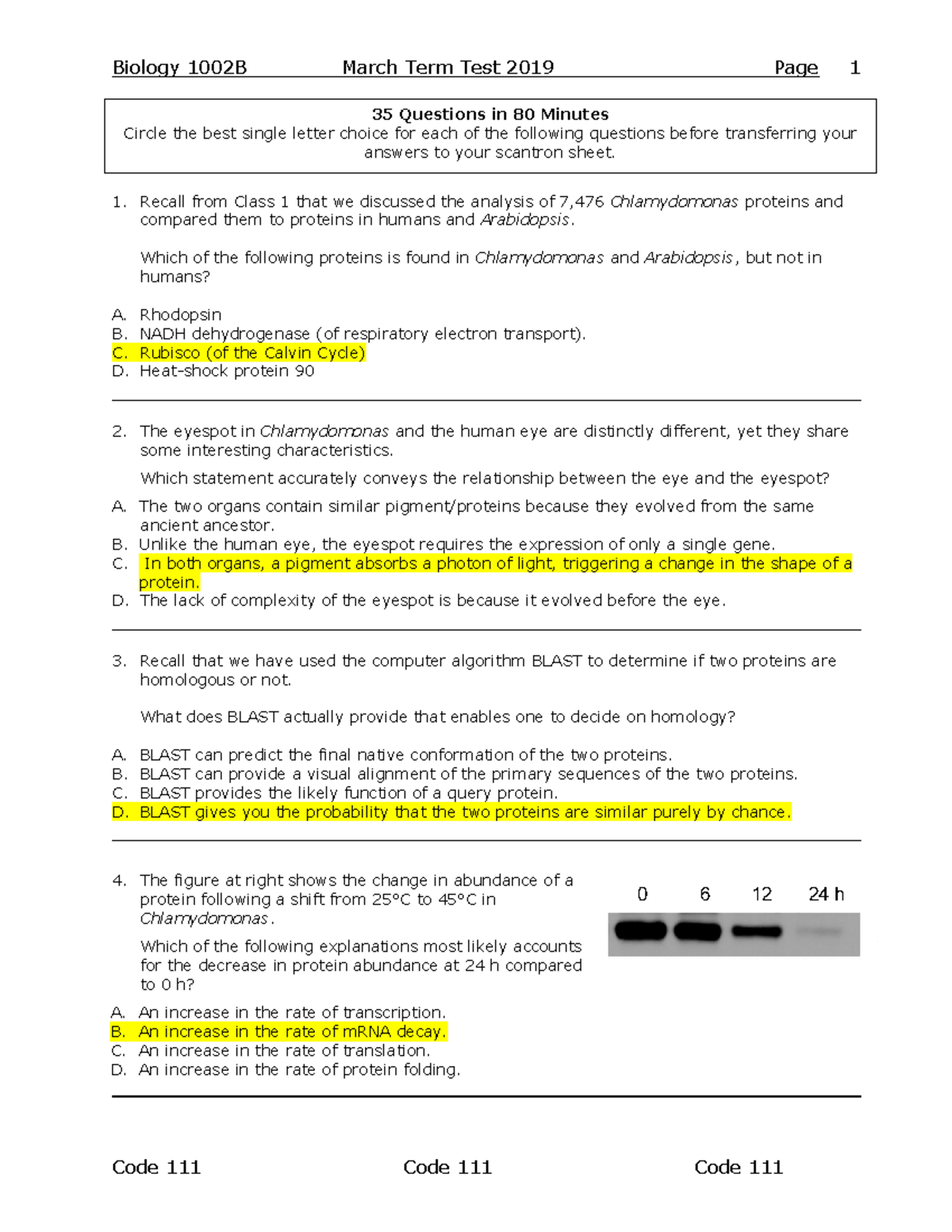 Test 2019, Questions And Answers - Warning: Popup Annotation Has A ...