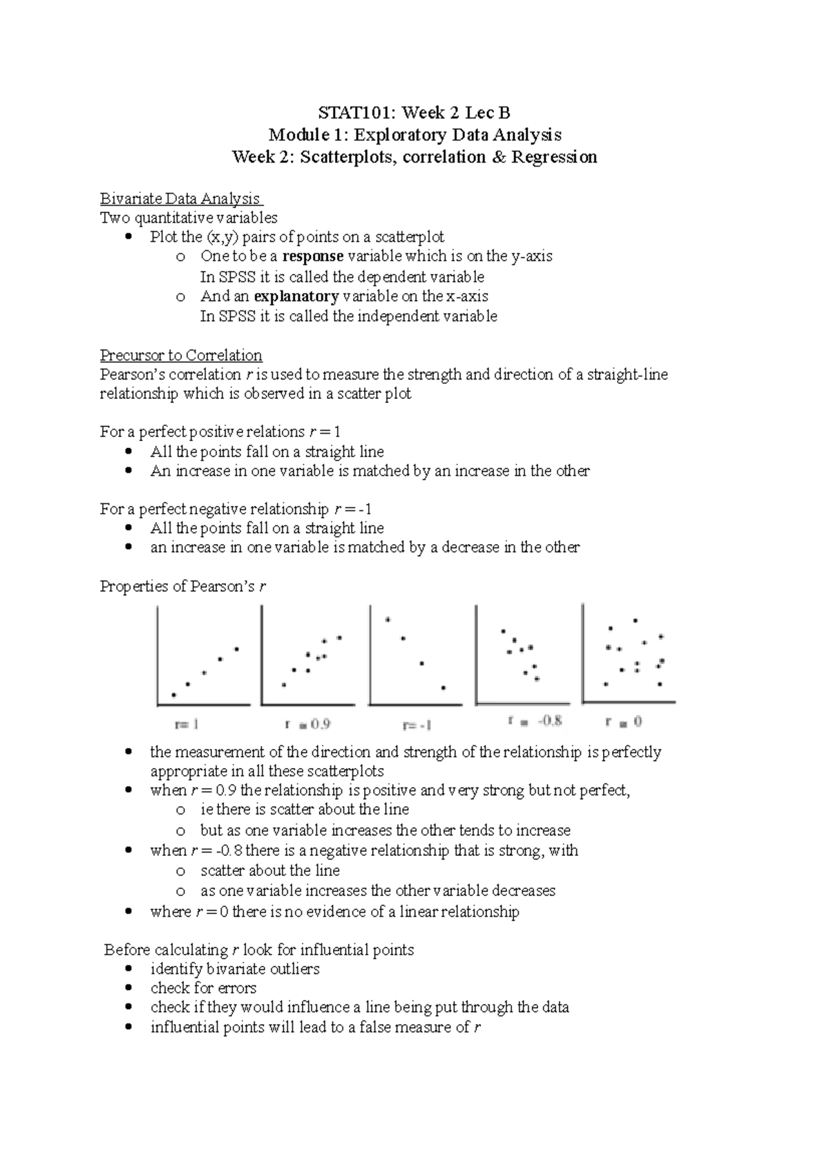 Lecture B - STAT101: Week 2 Lec B Module 1: Exploratory Data Analysis ...