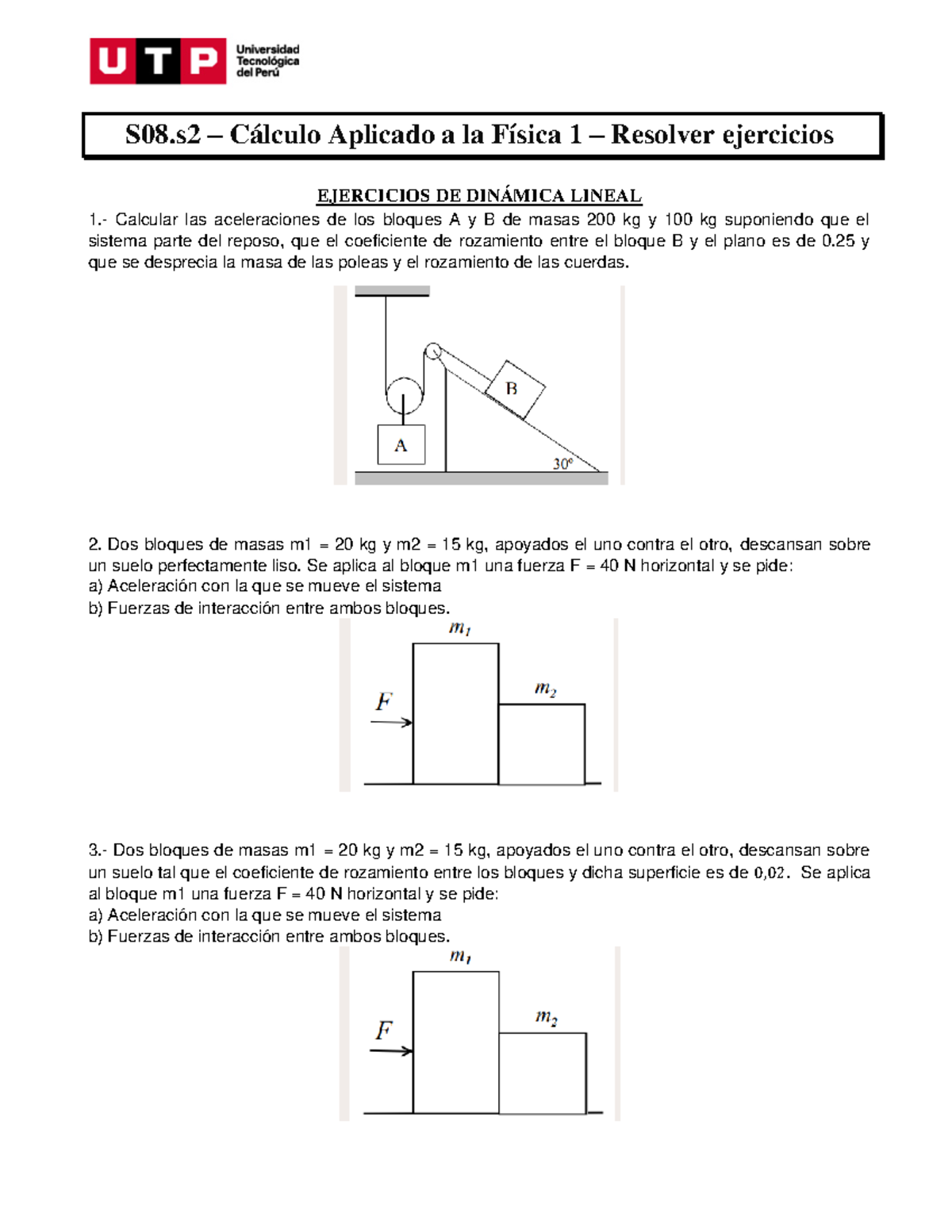 S08.s2 - Resolver Ejercicios-calculo Aplicado A La Fisica 1 - S08 ...