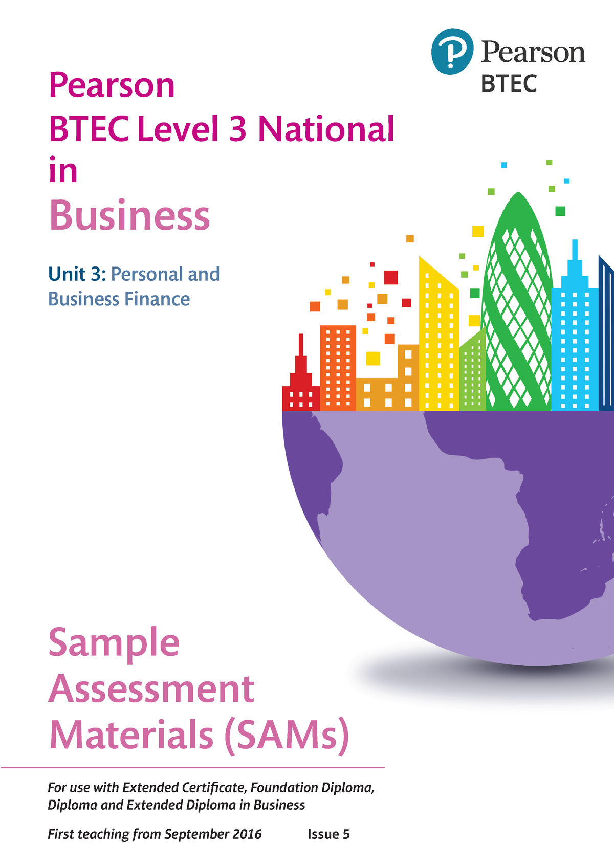 BTEC-L3-Business Enterprise-Entrepreneurship-Unit3 - Pearson BTEC Level ...