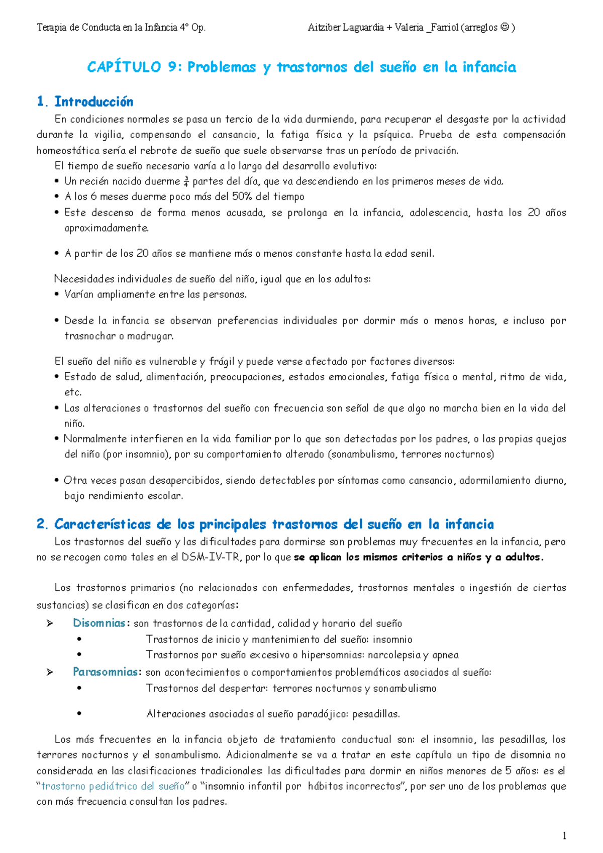 Tema 9 Terapia de Conducta en la Infancia Terapia de Conducta en la Infancia 4º Op. Aitziber Tema 9 Terapia de Conducta en la Infancia Terapia de Conducta en la Infancia 4º Op. Aitziber
