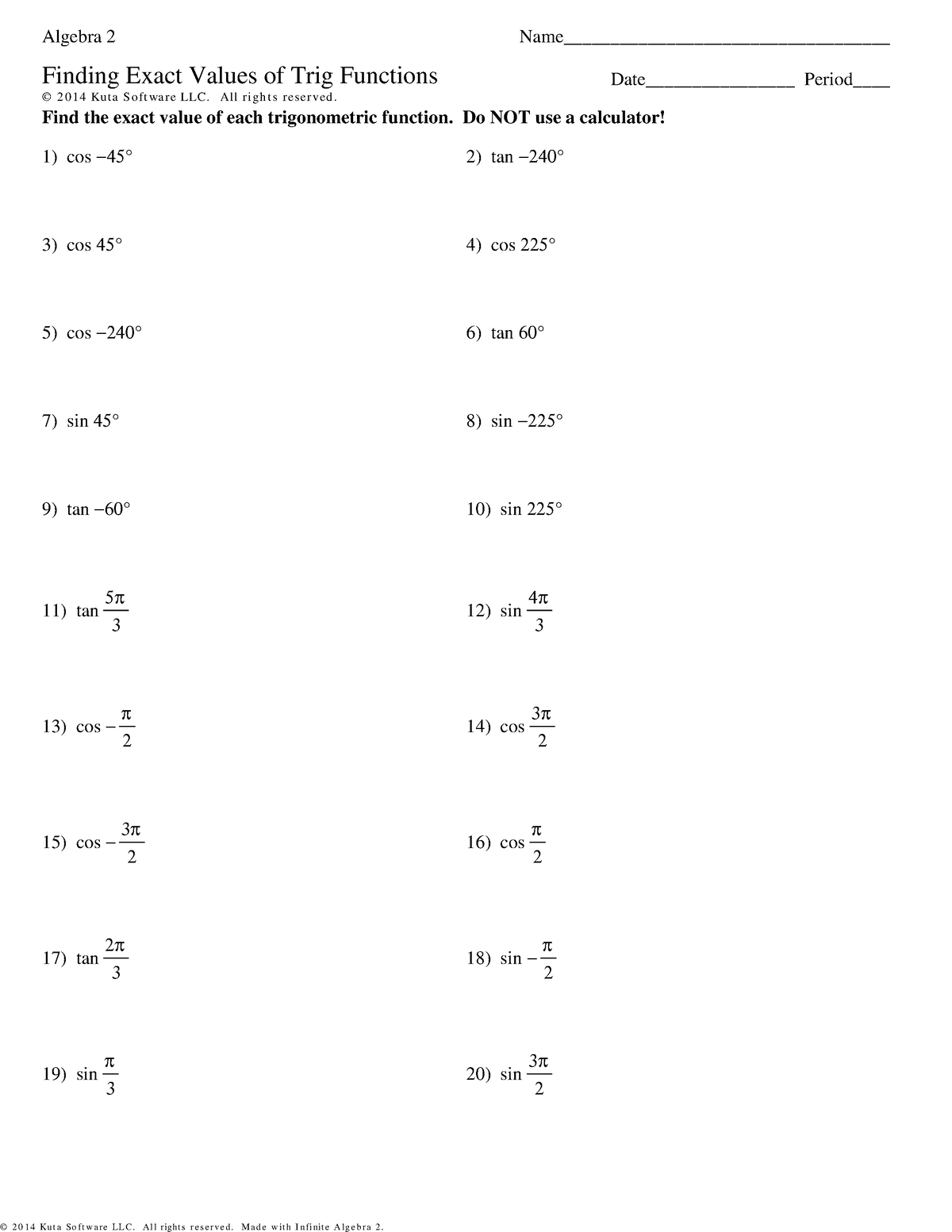 finding-exact-values-of-trig-functions-mathmatics-studocu