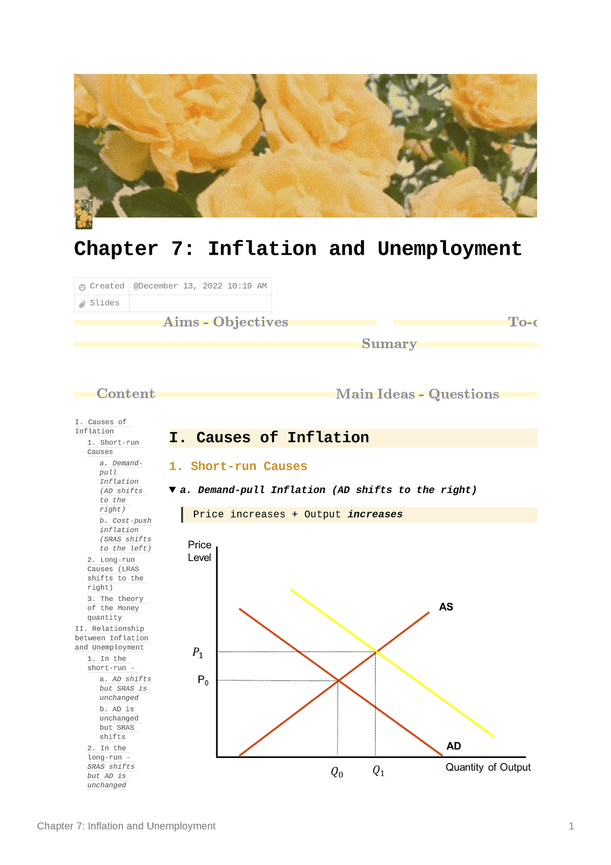 Chapter 7 Inflation And Unemployment - Chapter 7: Inflation And ...