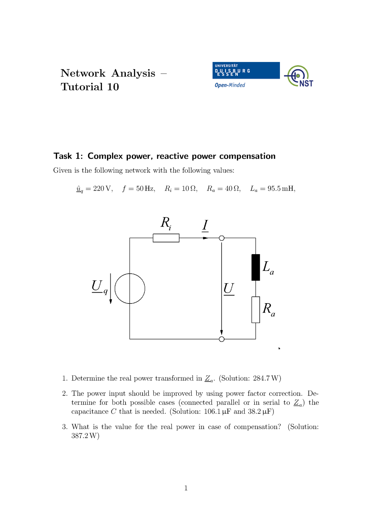 Tutorial 10 With Solution Ude Network Analysis Tutorial 10 Task Complex Studocu