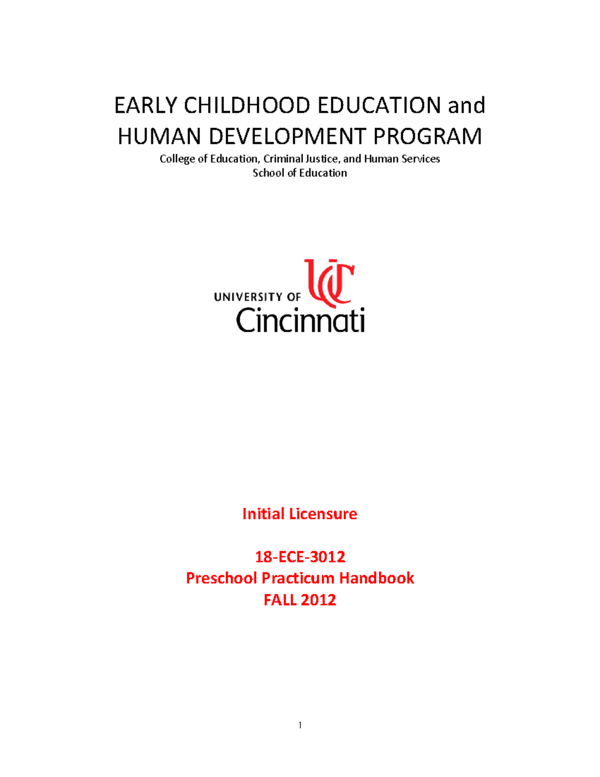 Early Childhood Lesson Plan Template - EARLY CHILDHOOD EDUCATION and ...