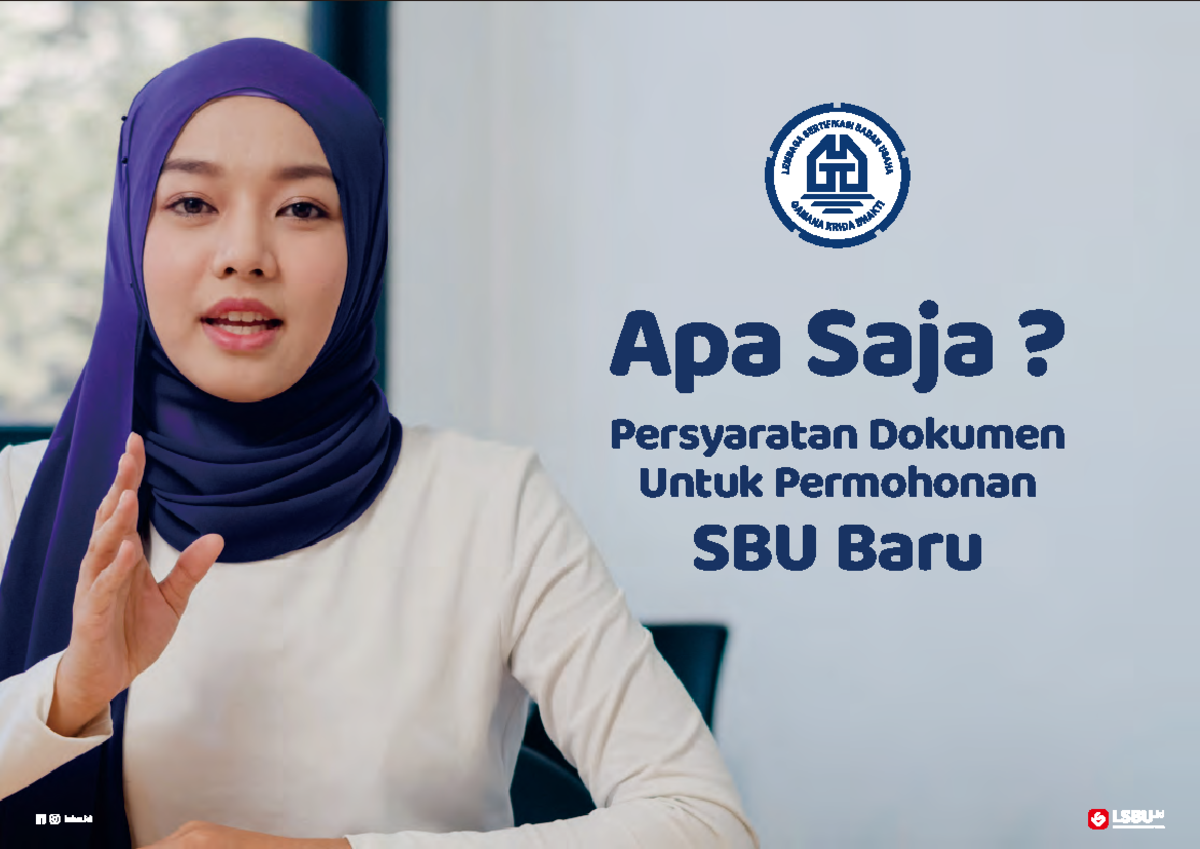 Syarat No Description Persyaratan Dokumen Untuk Permohonan Sbu Baru Apa Saja Menyiapkan