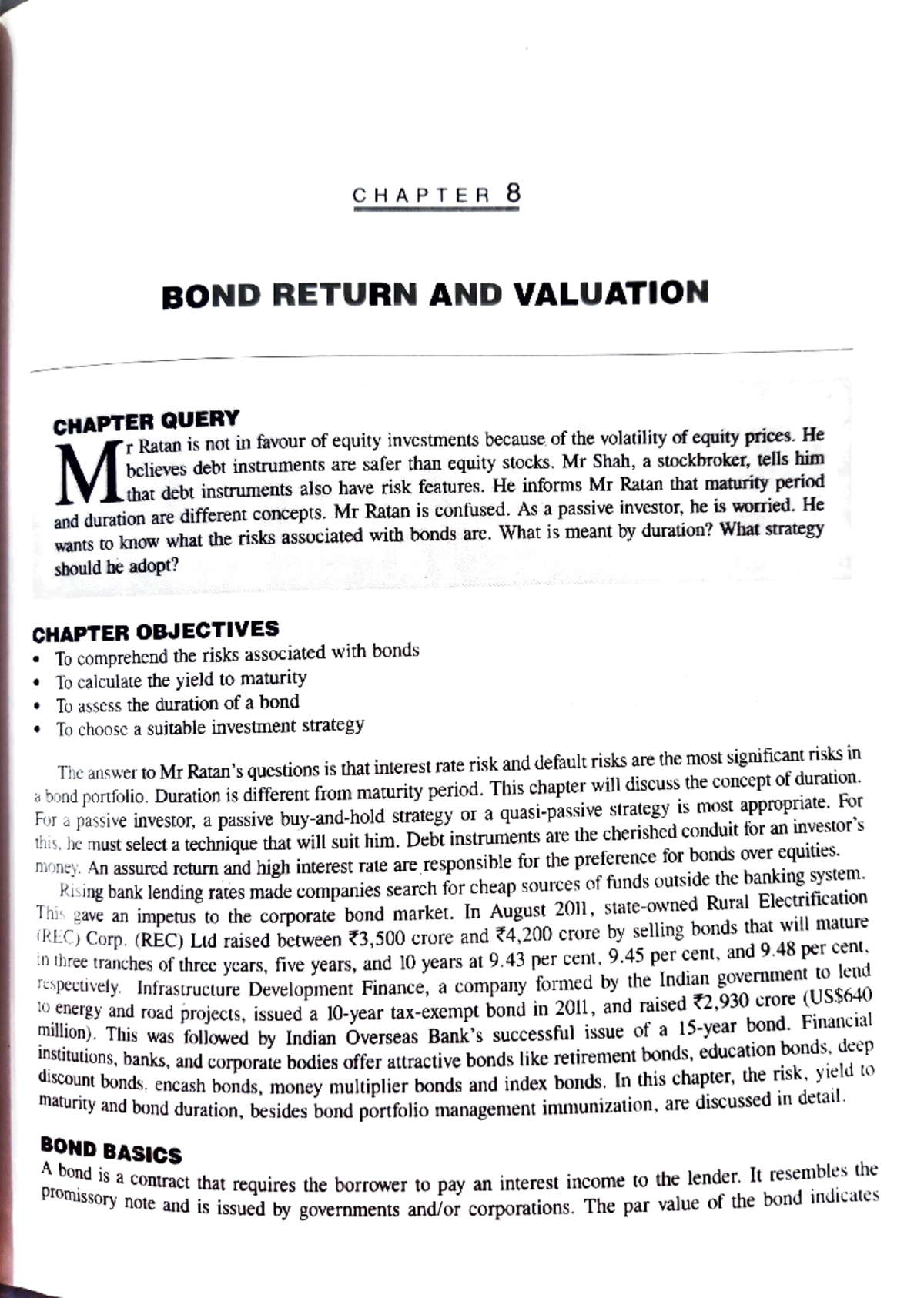 Bond return and valuation - Fundamental of investment - Studocu