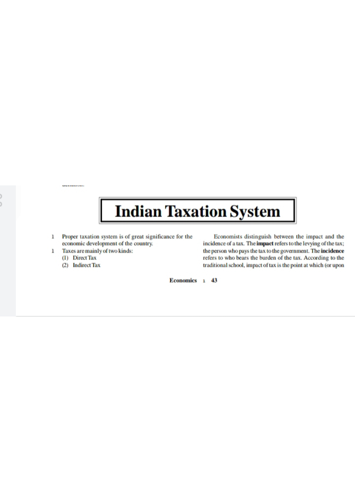 phd thesis on taxation in india