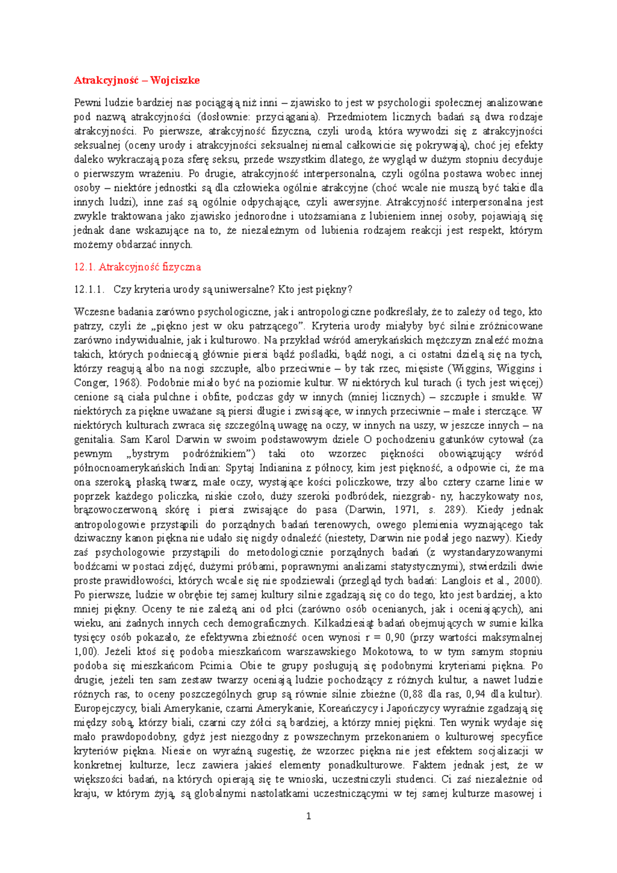 Wojciszke Psychologia Społeczna Pdf Pobierz www.studocu.com