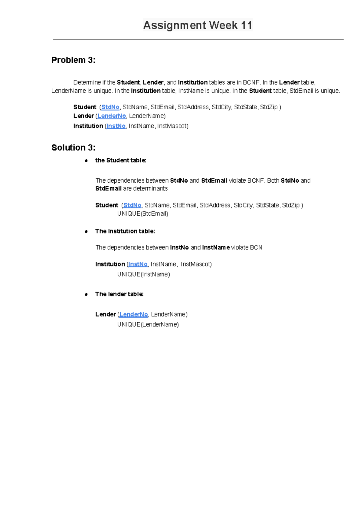 M.11 - Practice materials for the database course - Assignment Week 11 ...