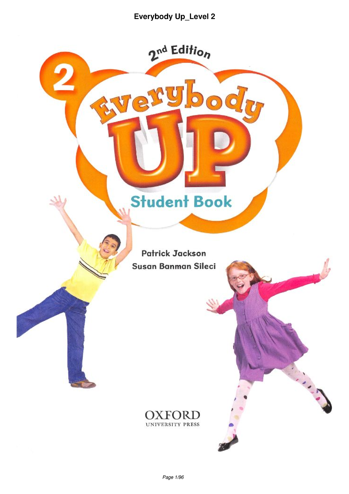 2 Everybody Up Level 2 Books For Kids Teaching Arts In Elementary 