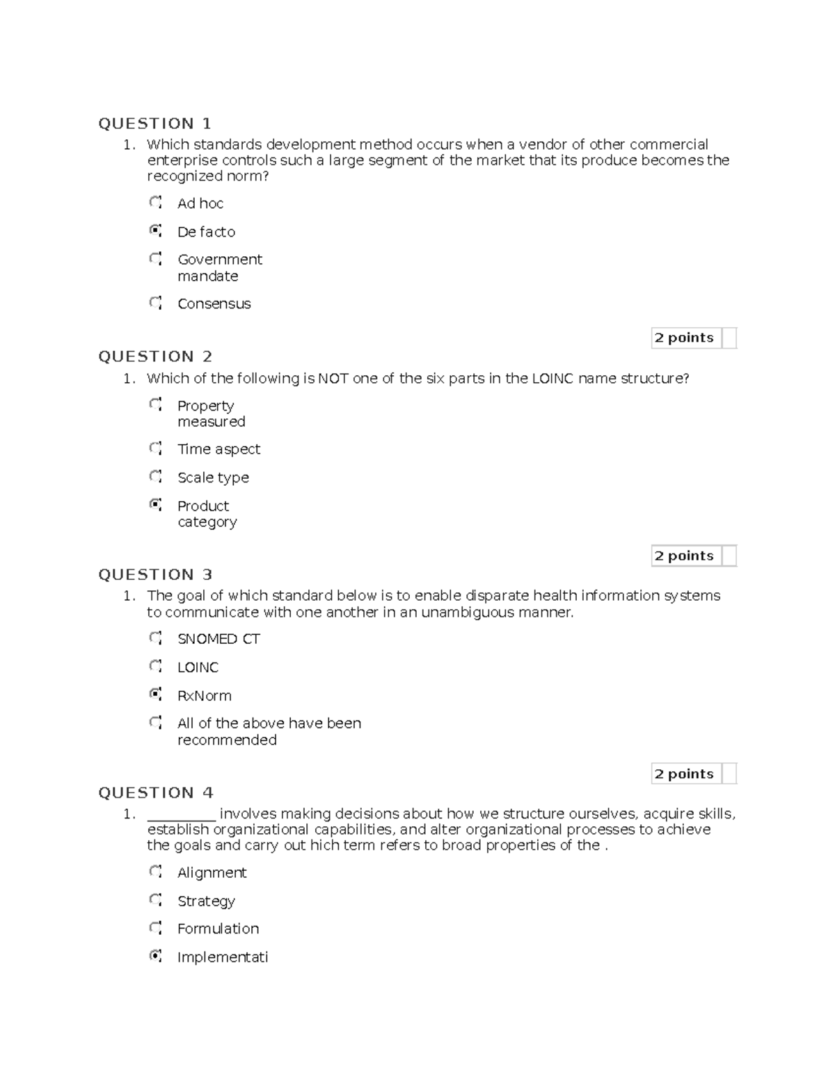 Quiz Questions On Sentence Structure