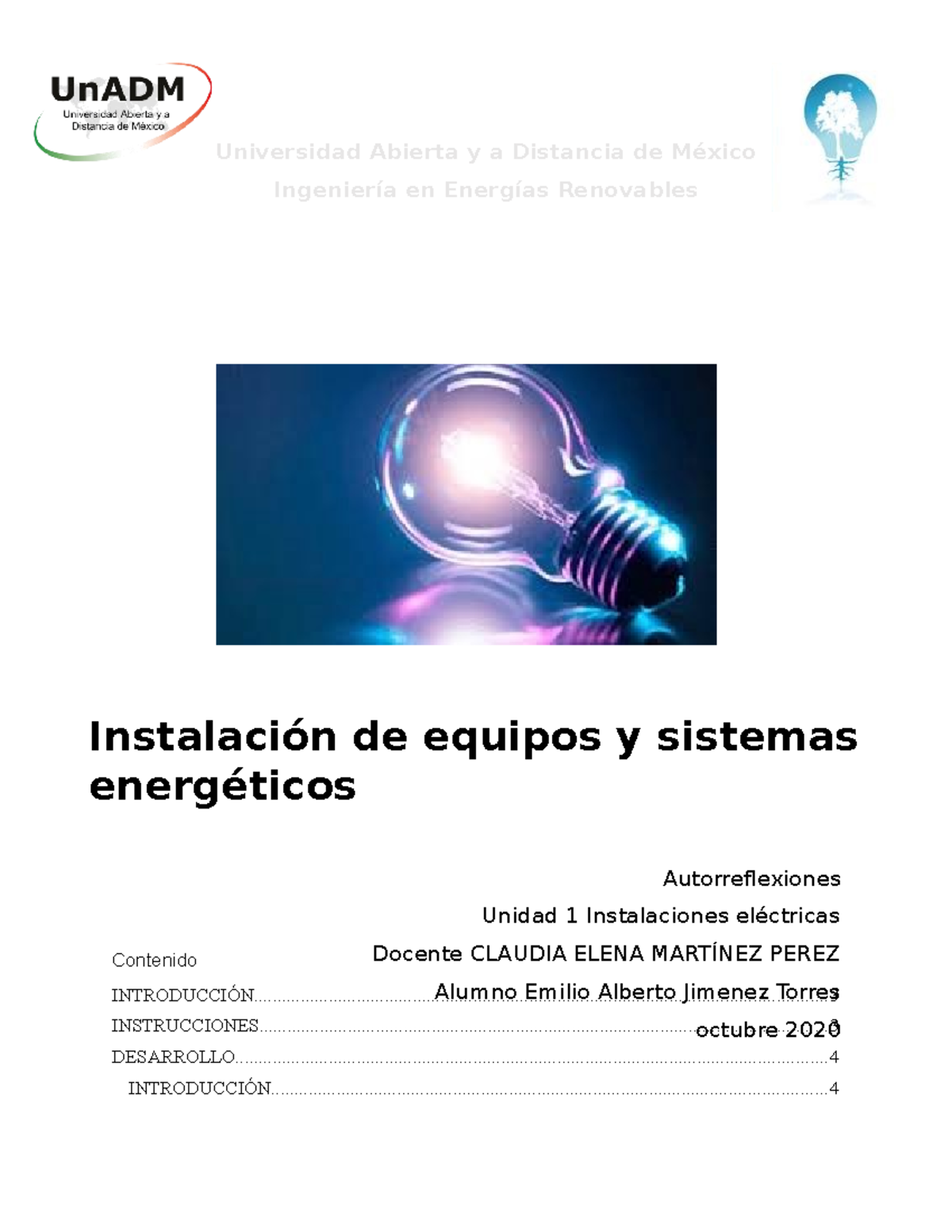 EIES U1 ATR EMJT - ejercicio unidad 1 - Universidad Abierta y a ...