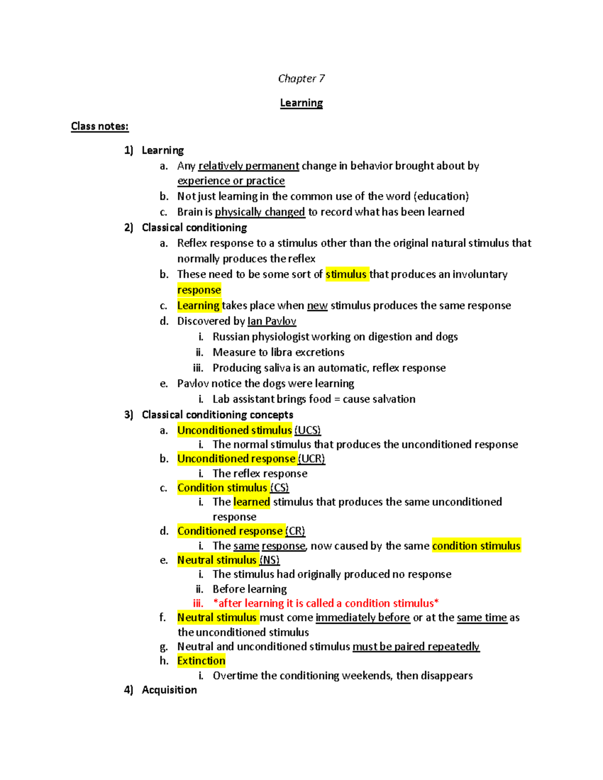 Learning Dr David Towers Warning Tt Undefined Function 32 Chapter 7 Learning Class Notes 1791