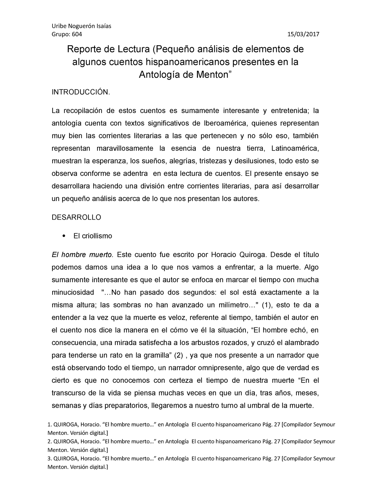 Ejemplo De Reporte De Lectura De Un Articulo Ejemplo Sencillo Images 0307