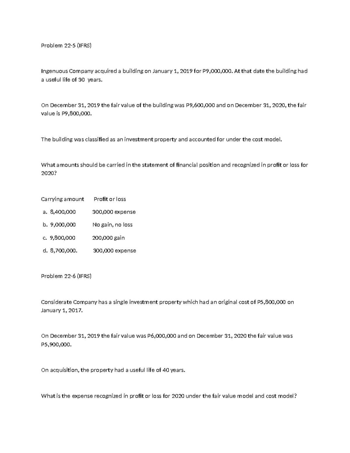 cfas-ppe-sample-problems-problem-22-5-ifrs-ingenuous-company