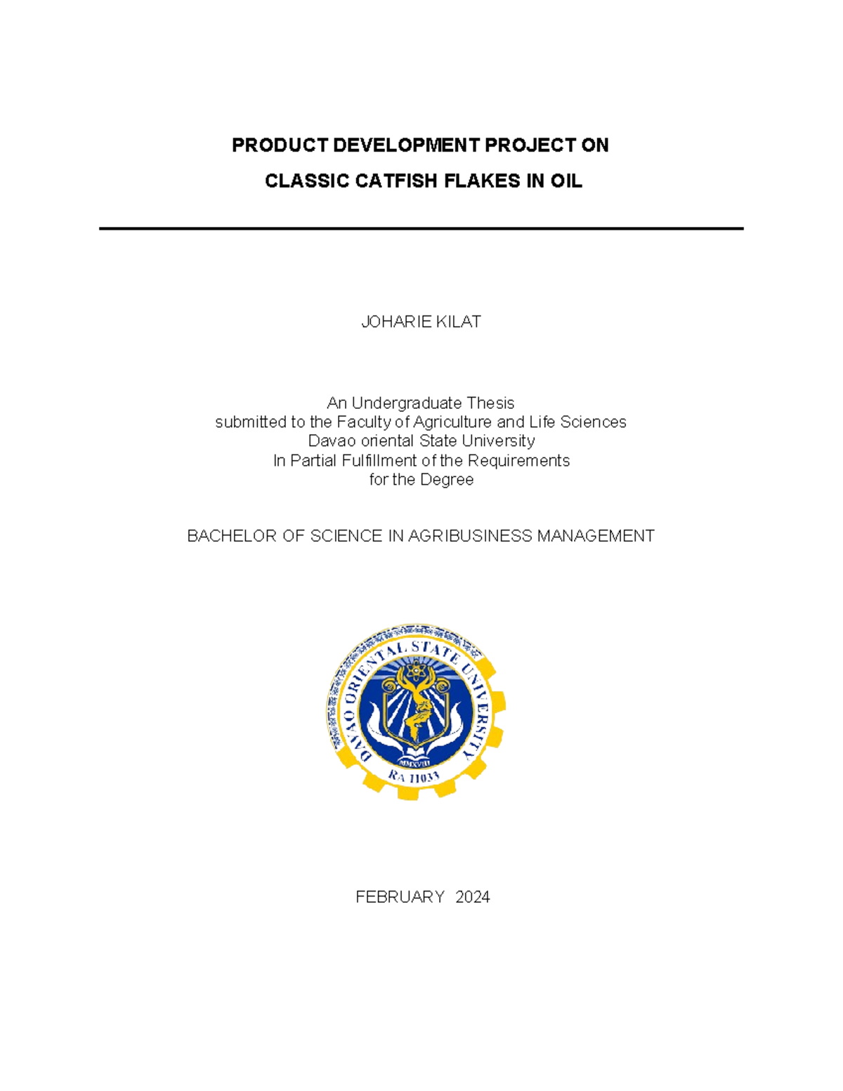 PDP- Kilat - Research Paper of Business Administration - PRODUCT ...