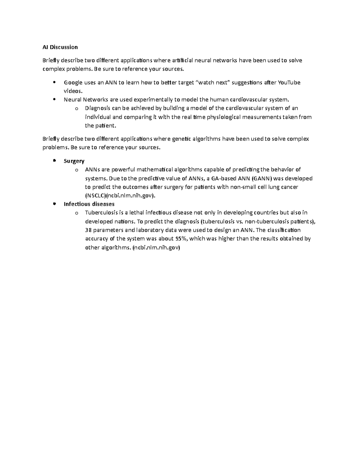 AI Discussion talks about AI along with questions AI Discussion