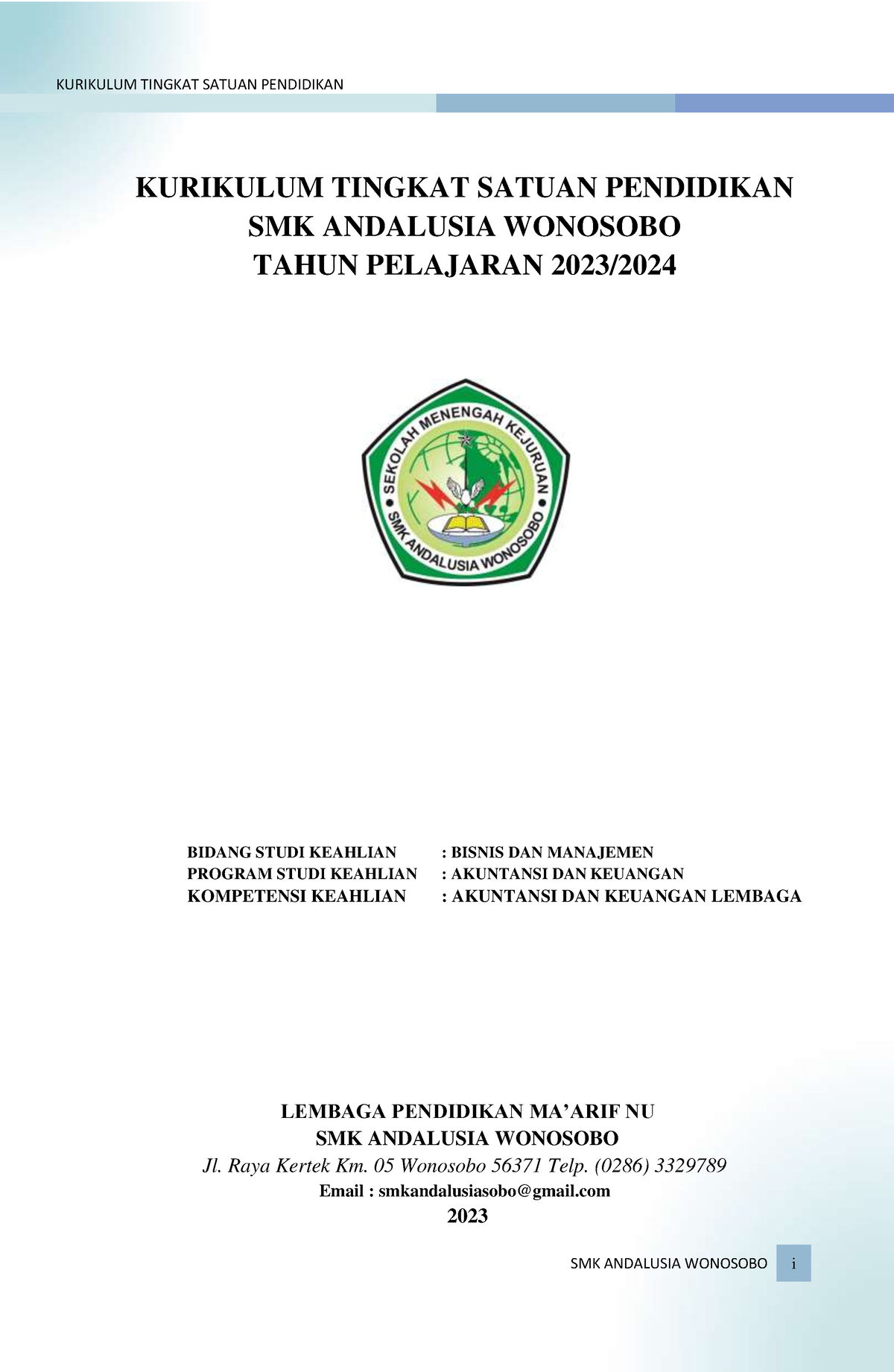 KTSP AKL 2023-2024 - Kurikulum Tingkat Satuan Pendidikan 2023-2024 ...