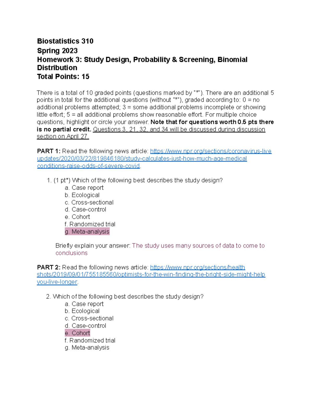 help with biostatistics homework