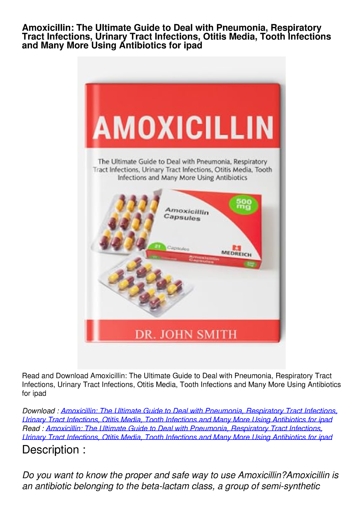 READ Amoxicillin The Ultimate Guide To Deal With Pneumonia   Thumb 1200 1698 