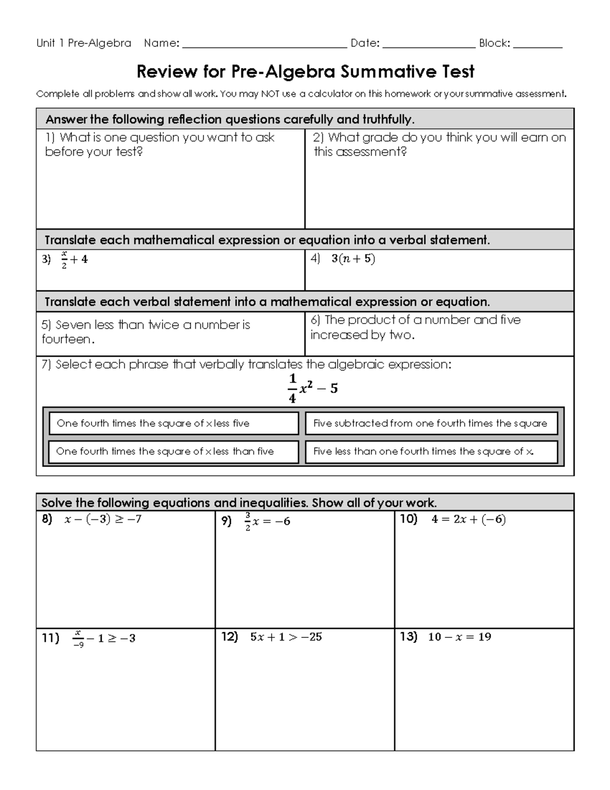 alg-unit-1-pre-algebra-day-3-hw-test-review-unit-1-pre-algebra-name