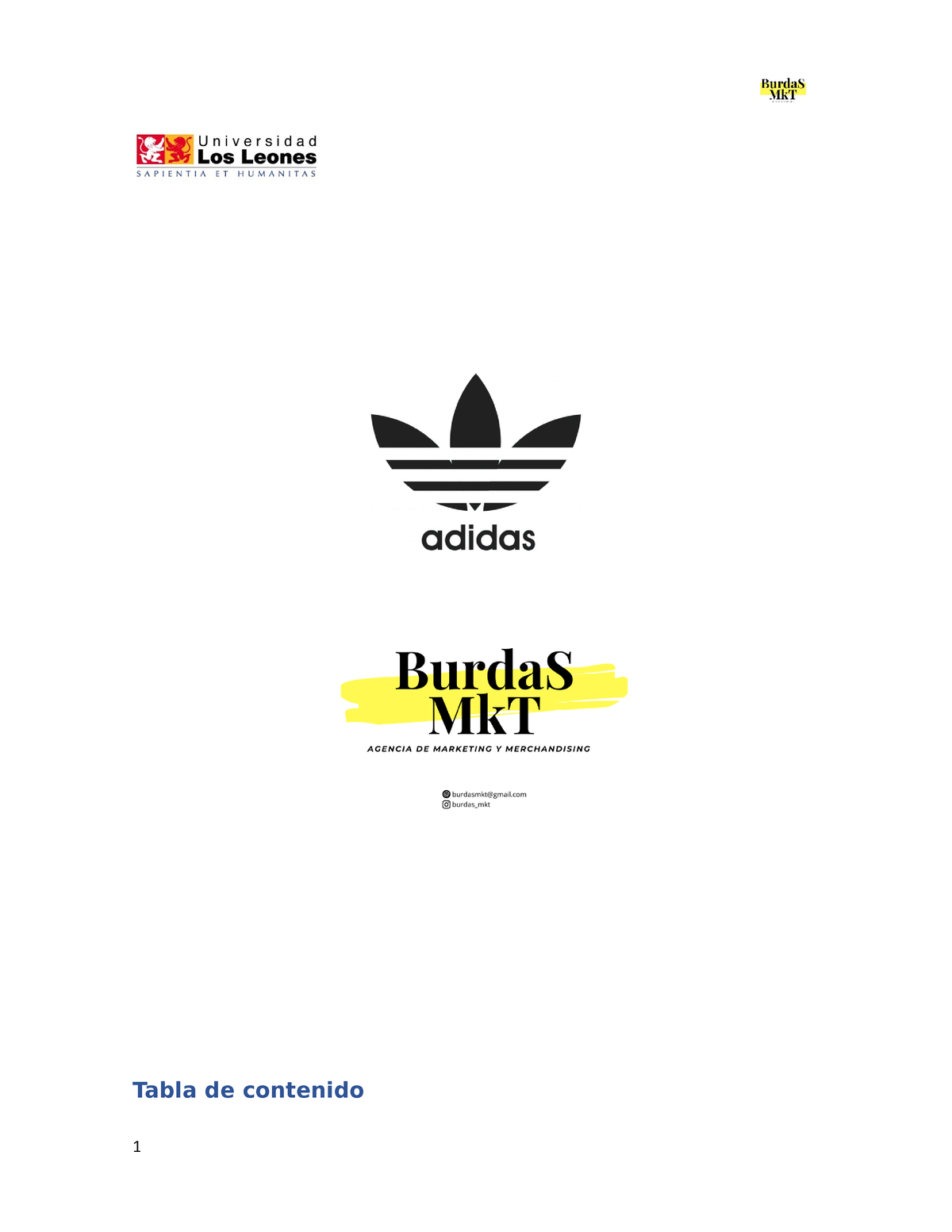Conceder Lleno Repetirse Adidas-burdasmkt - apuntes sobre la marca adidas para un analisis de  mercado y marketing - Tabla de - Studocu