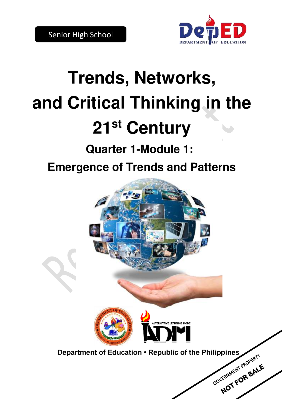 trends networks and critical thinking quarter 1 module 5