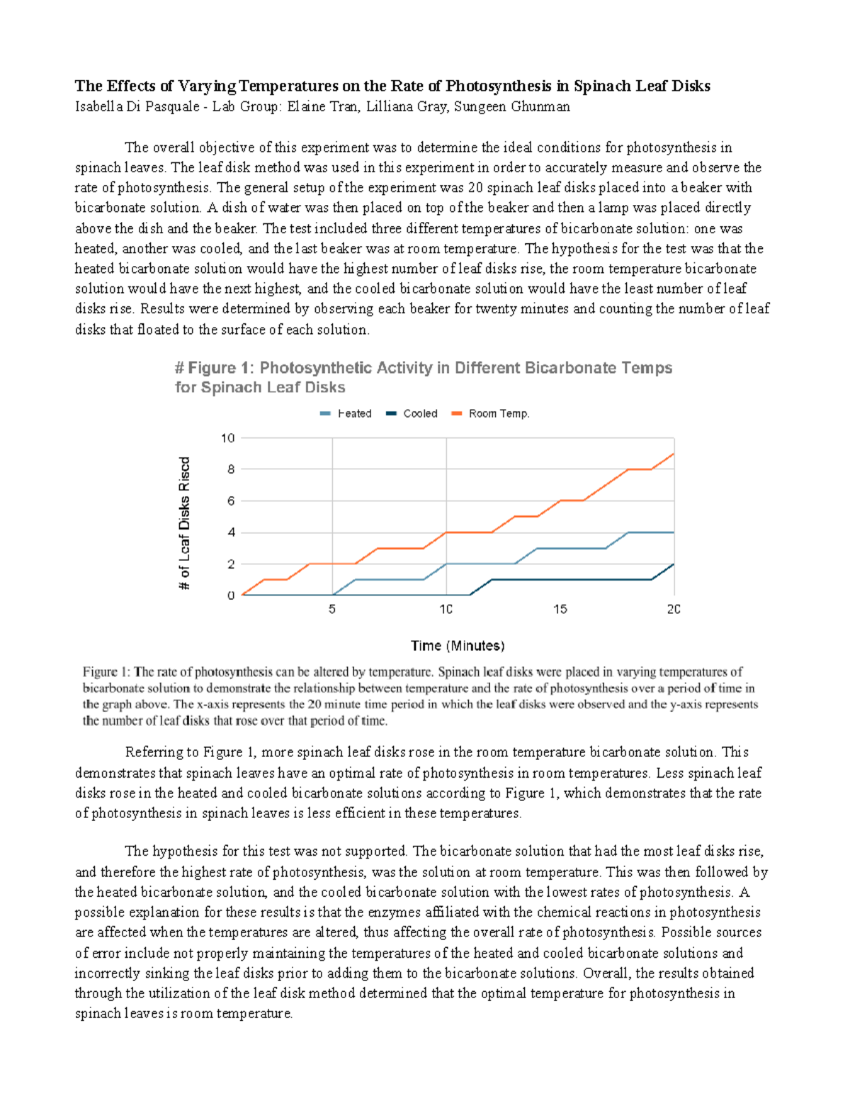 lab-9-photosynthesis-the-effects-of-varying-temperatures-on-the-rate