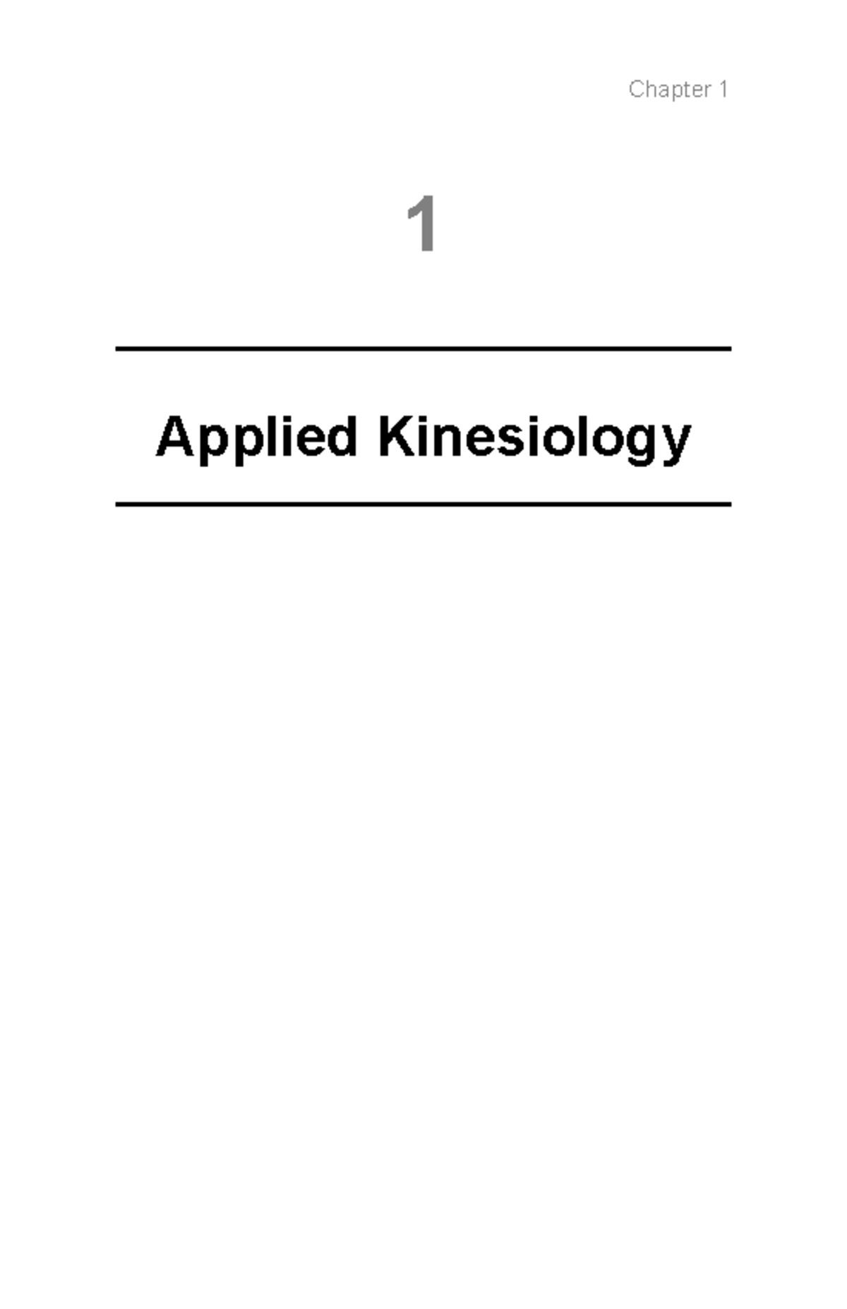 1. Applied Kinesiology Author Medford NY Chiropractor 1 Applied Kinesiology What is applied