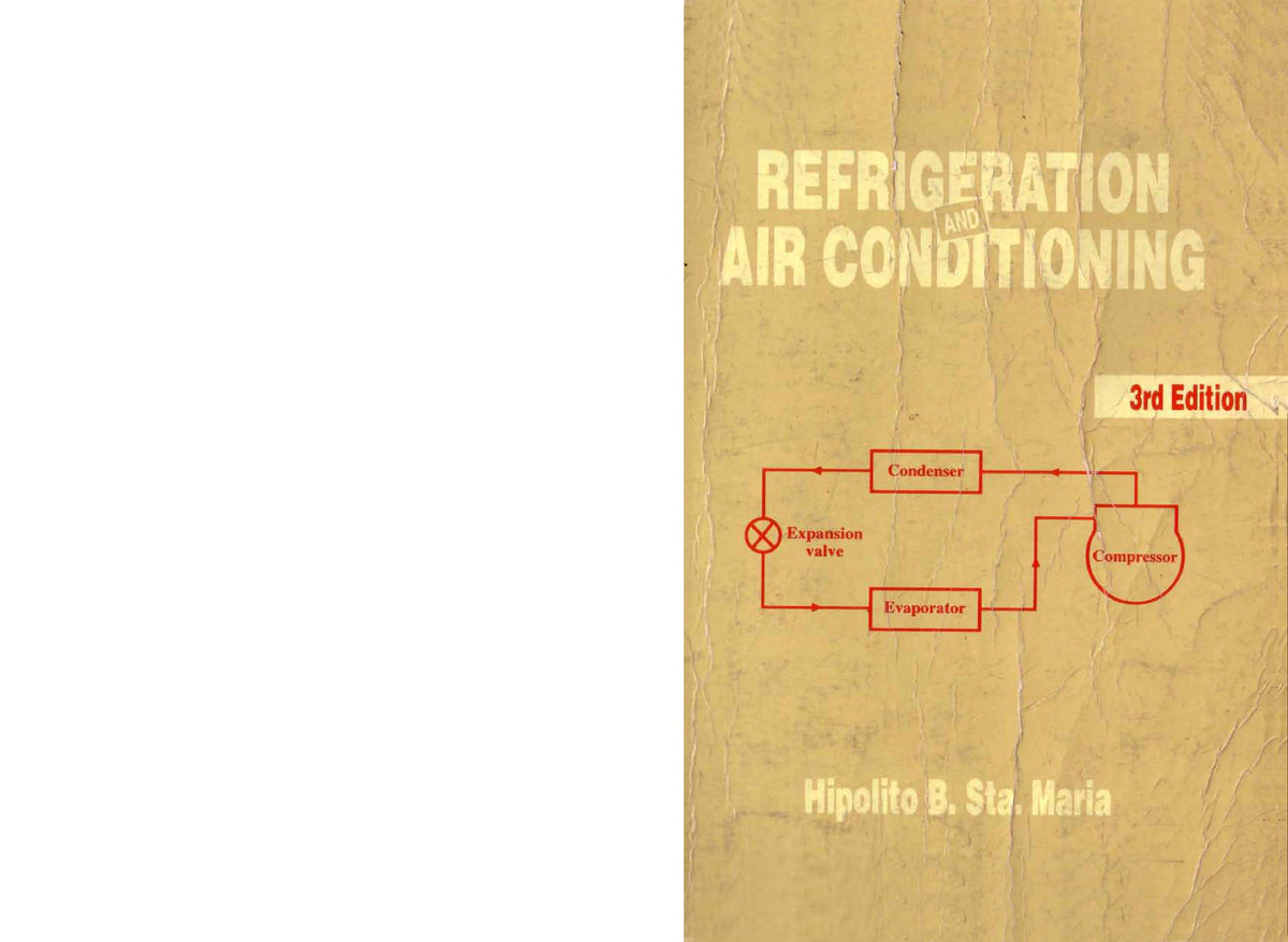 Refrigeration And Air Conditioning Hipolito - C"? 'E 1&1 :e ...